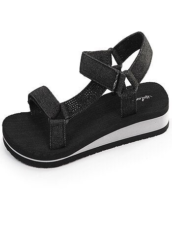 Sandales très confortables, attaches faciles Isotoner