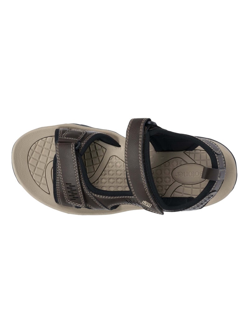 Sandales très confortables, et faciles a enfiler  Isotoner Marron - Kiabi