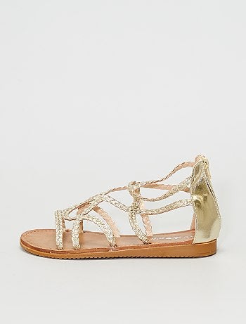 Sandales tressées