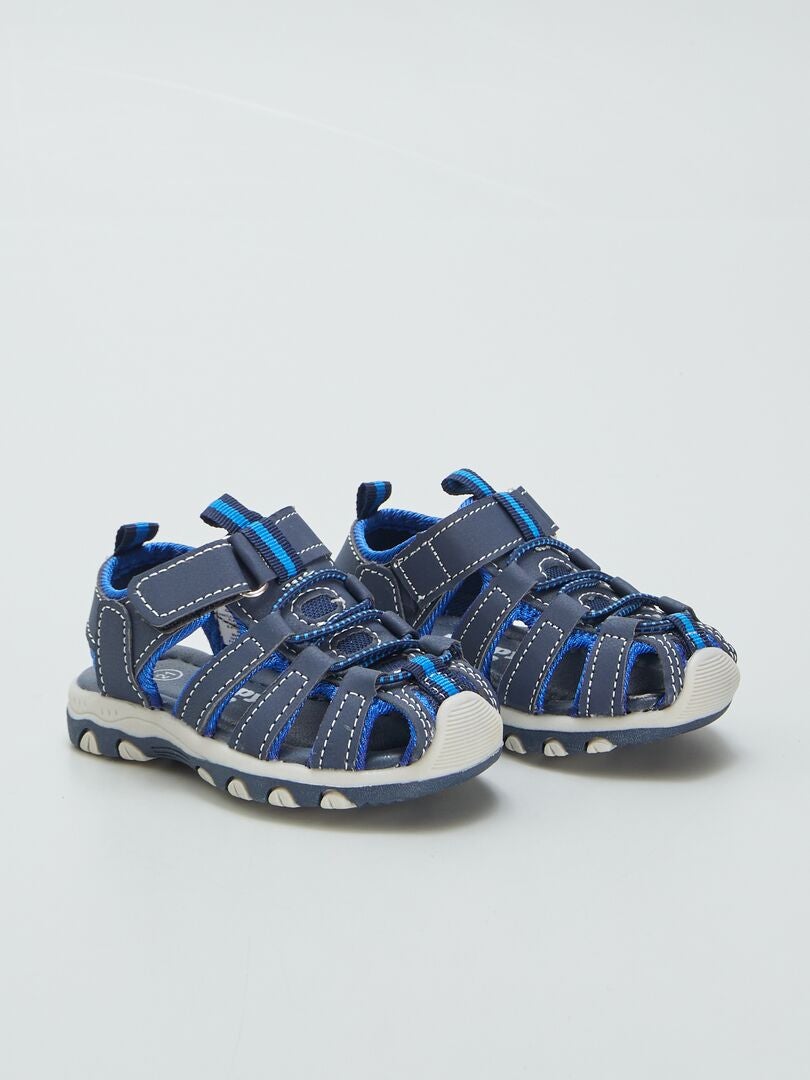Sandales type sport Bleu - Kiabi