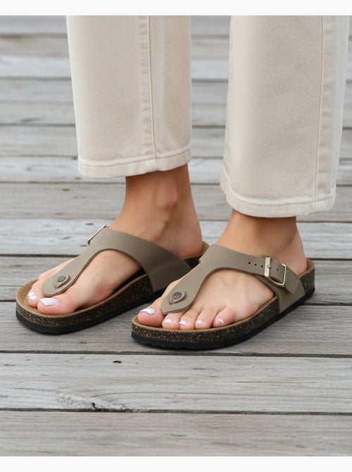 Sandales ultra confortables, semelle souple et légère  isotoner - Kiabi