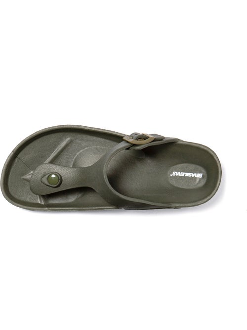 Sandales unisex Brasileras semelle en gomme - Kiabi