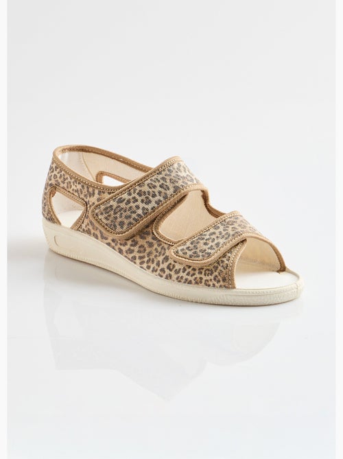 Sandales vegan largeur confort - Afibel - Kiabi
