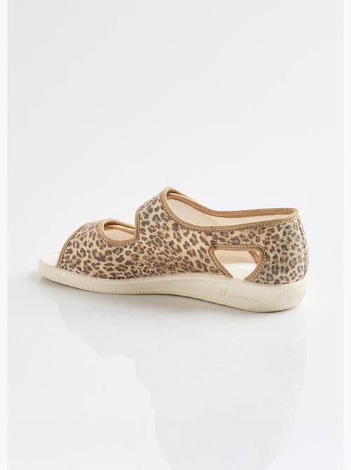 Sandales vegan largeur confort - Afibel - Kiabi