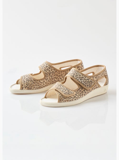 Sandales vegan largeur confort - Afibel - Kiabi