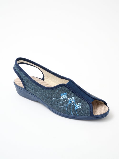 Sandales vegan largeur confort - Afibel - Kiabi