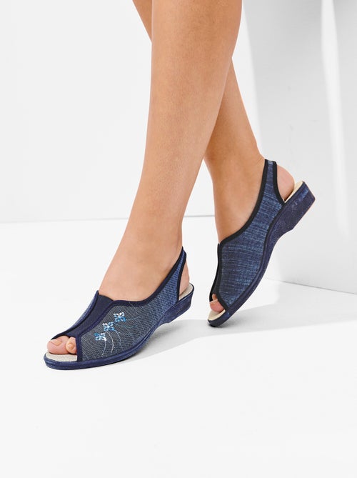 Sandales vegan largeur confort - Afibel - Kiabi