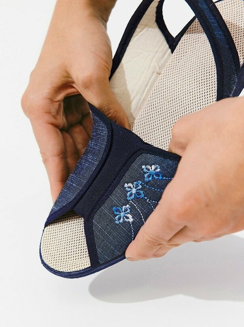 Sandales vegan largeur confort - Afibel - Kiabi