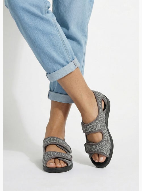 Sandales vegan largeur confort - Afibel - Kiabi