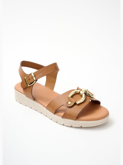 Sandales vegan largeur confort - Afibel - Kiabi