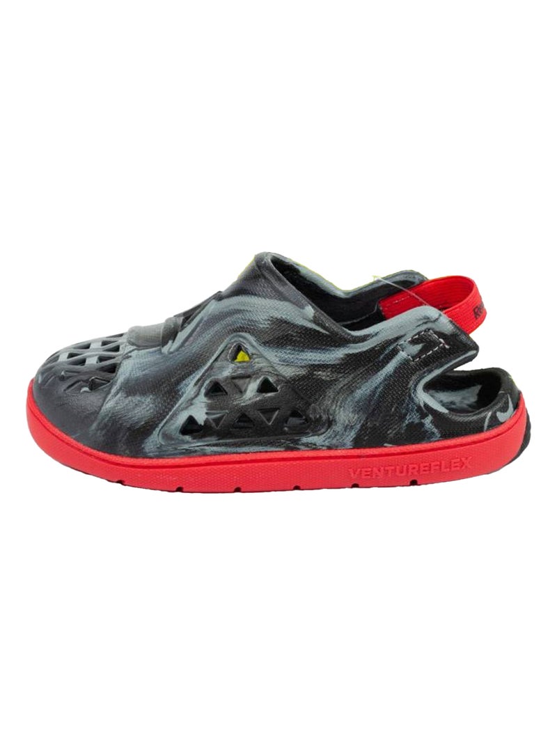 Sandales ventureflex - reebok Noir Rouge - Kiabi