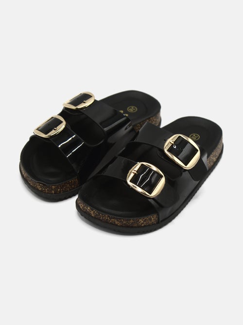 Sandales vernis - Kiabi