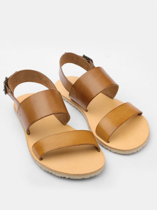 Sandales Weinbrenner Barefoot en cuir BATA - Kiabi