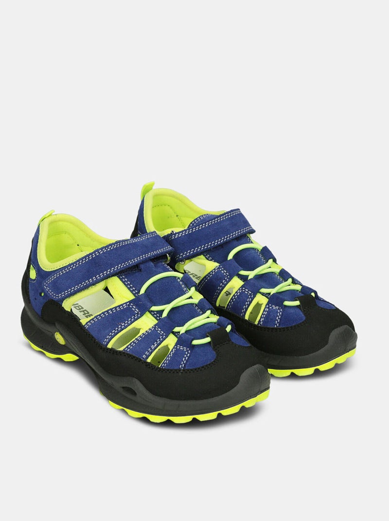 Sandales Weinbrenner en daim BATA Bleu - Kiabi