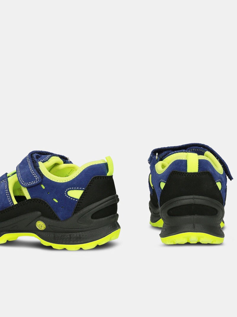 Sandales Weinbrenner en daim BATA Bleu - Kiabi