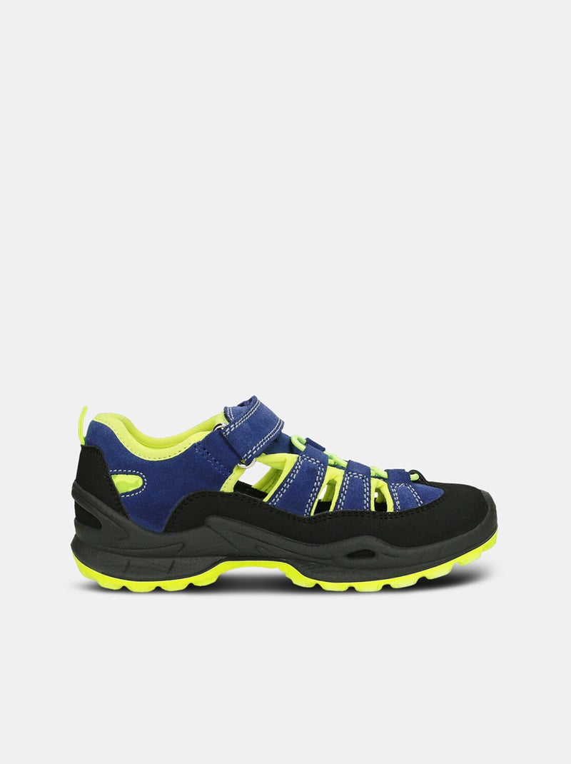Sandales Weinbrenner en daim BATA Bleu - Kiabi