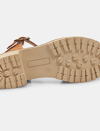 Sandales Weinbrenner en nubuck avec talon 5 cm BATA
