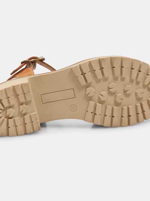 Sandales Weinbrenner en nubuck avec talon 5 cm BATA - Kiabi Sandales Weinbrenner en nubuck avec talon 5 cm BATA - Kiabi