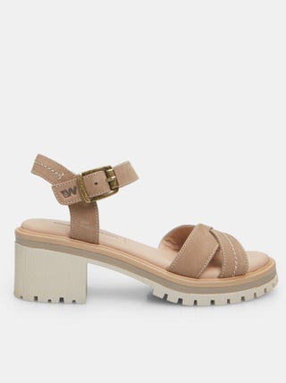 Sandales Weinbrenner en nubuck avec talon 5 cm BATA