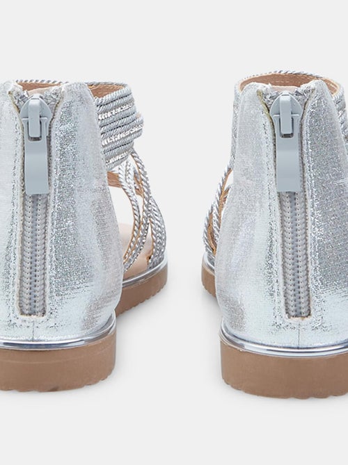 Sandales zippée confortables - Kiabi