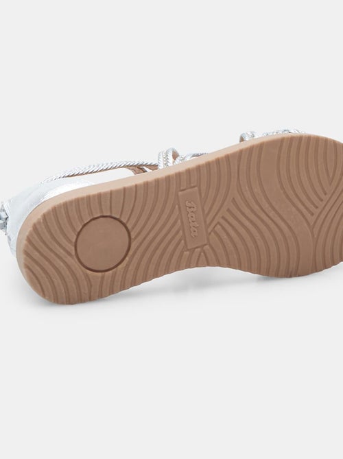 Sandales zippée confortables - Kiabi