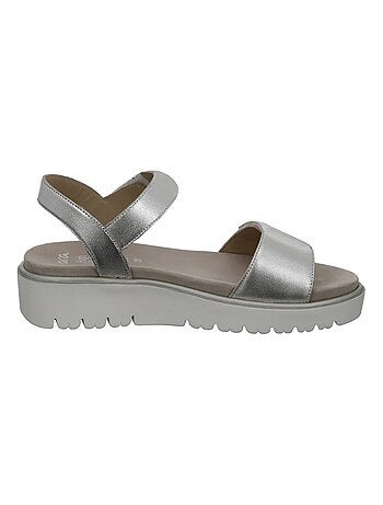 Sandales/nu Pieds Ara Argent