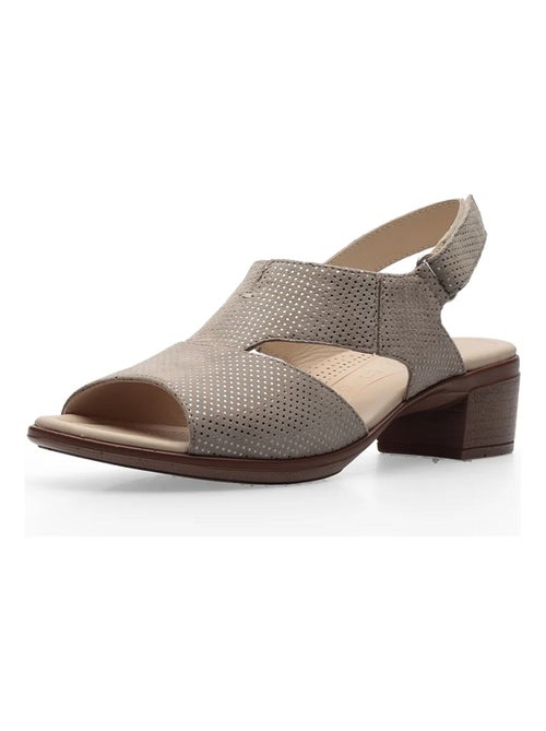 Sandales/nu Pieds Ara Beige - Kiabi