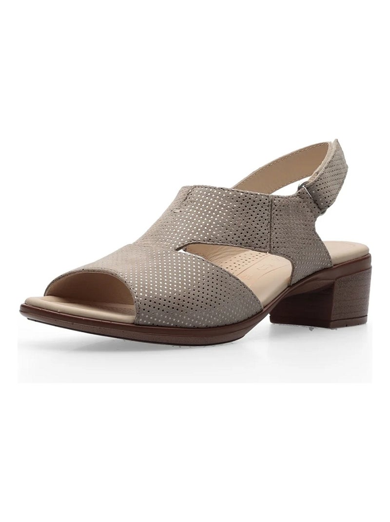 Sandales/nu Pieds Ara Beige Beige - Kiabi