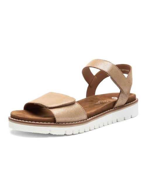 Sandales/nu Pieds Ara Beige - Kiabi