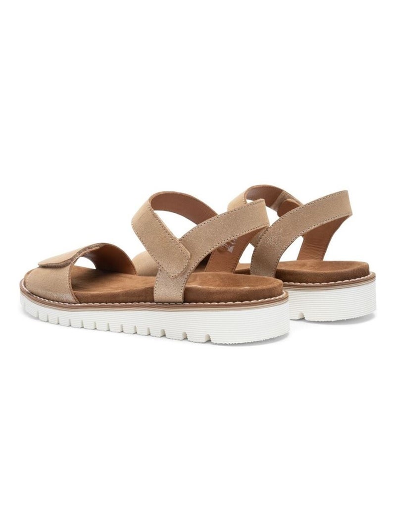 Sandales/nu Pieds Ara Beige Beige - Kiabi