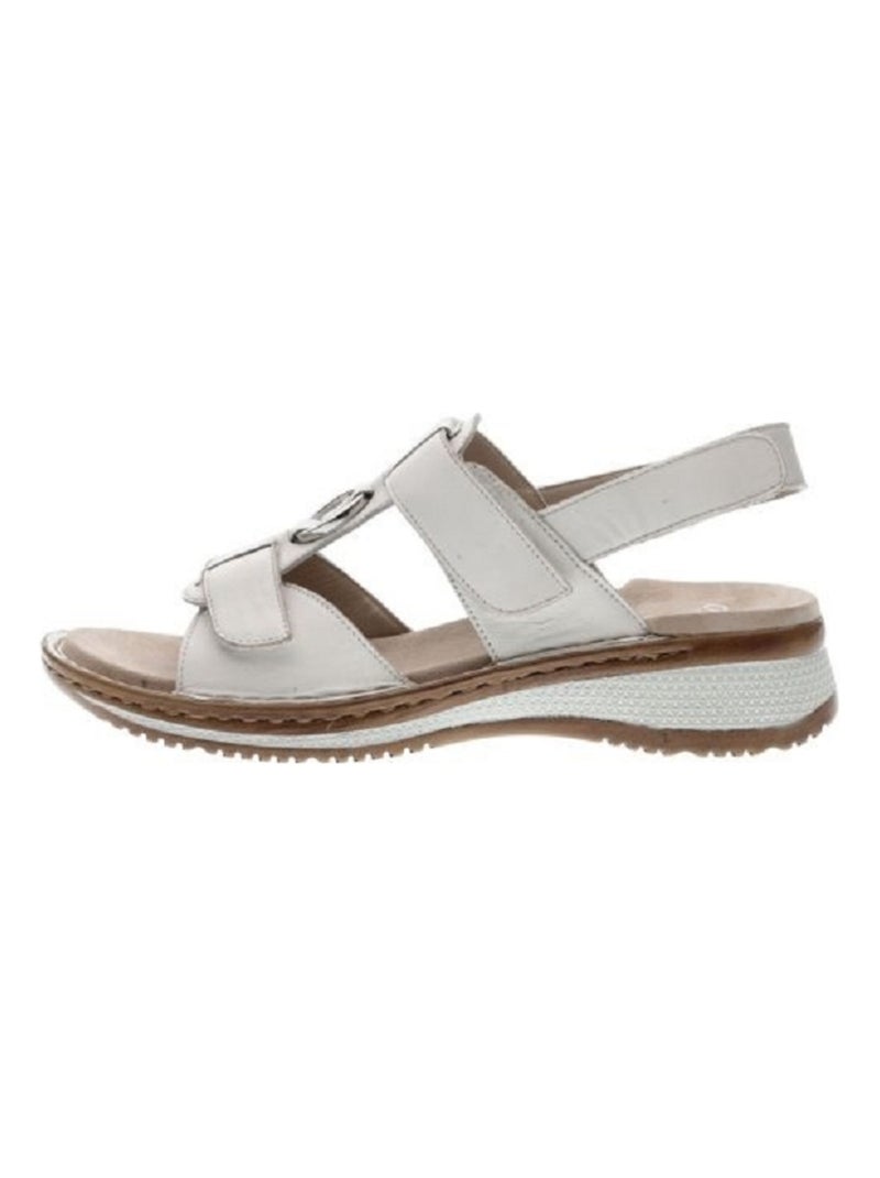 Sandales/nu Pieds Ara Blanc Blanc - Kiabi