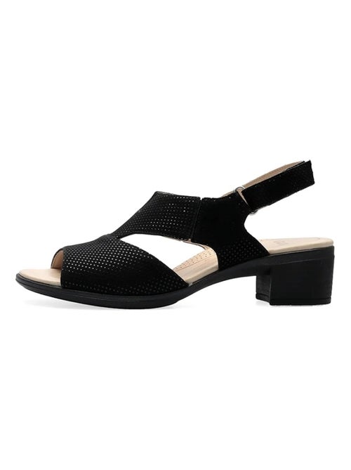 Sandales/nu Pieds Ara Noir - Kiabi Sandales/nu Pieds Ara Noir - Kiabi