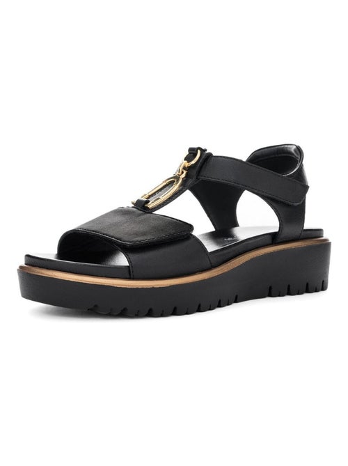 Sandales/nu Pieds Ara Noir - Kiabi
