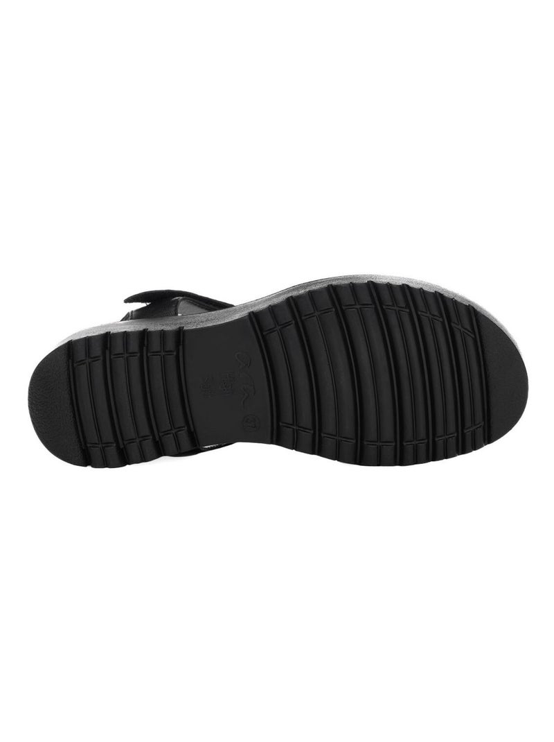 Sandales/nu Pieds Ara Noir Noir - Kiabi