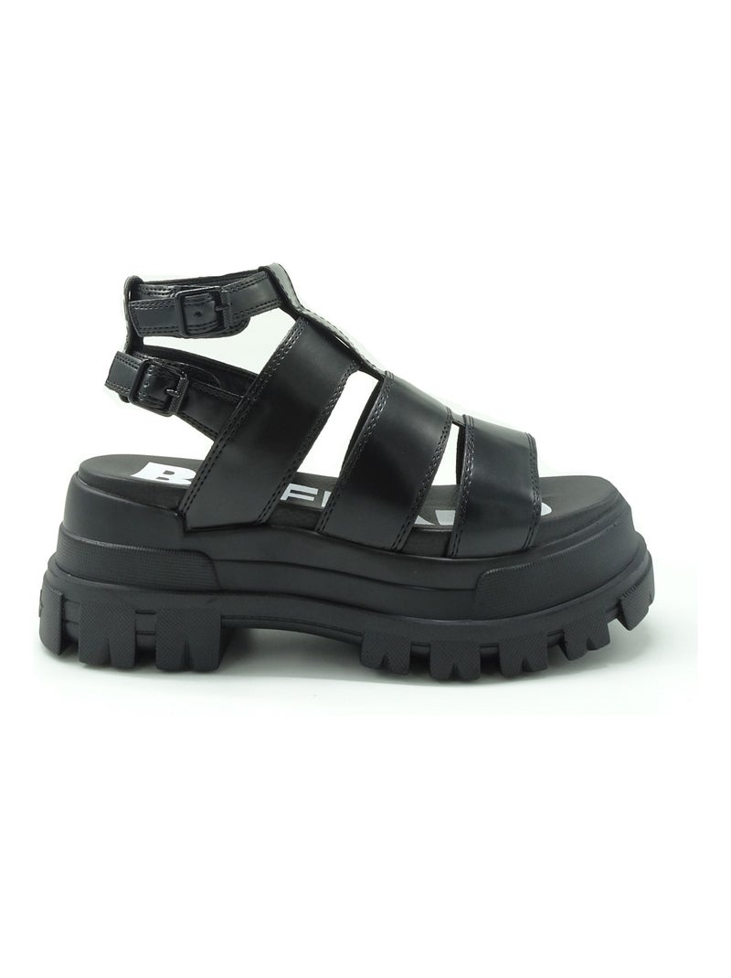 Sandales/nu Pieds Buffalo Noir Noir - Kiabi