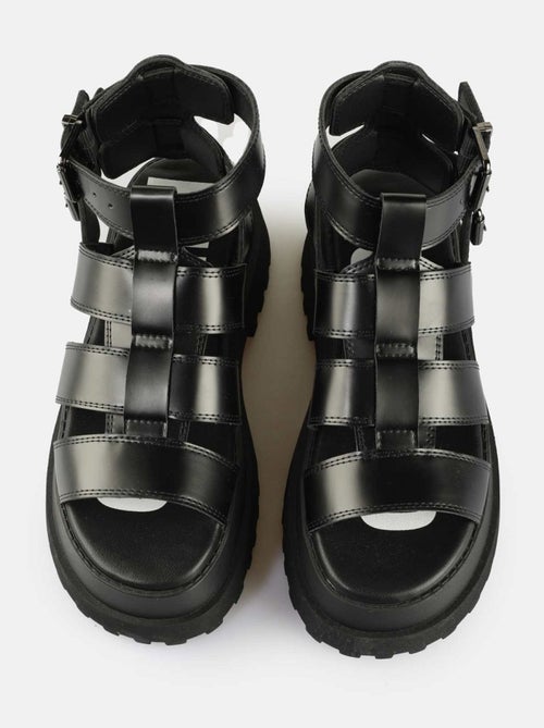 Sandales/nu Pieds Buffalo Noir - Kiabi