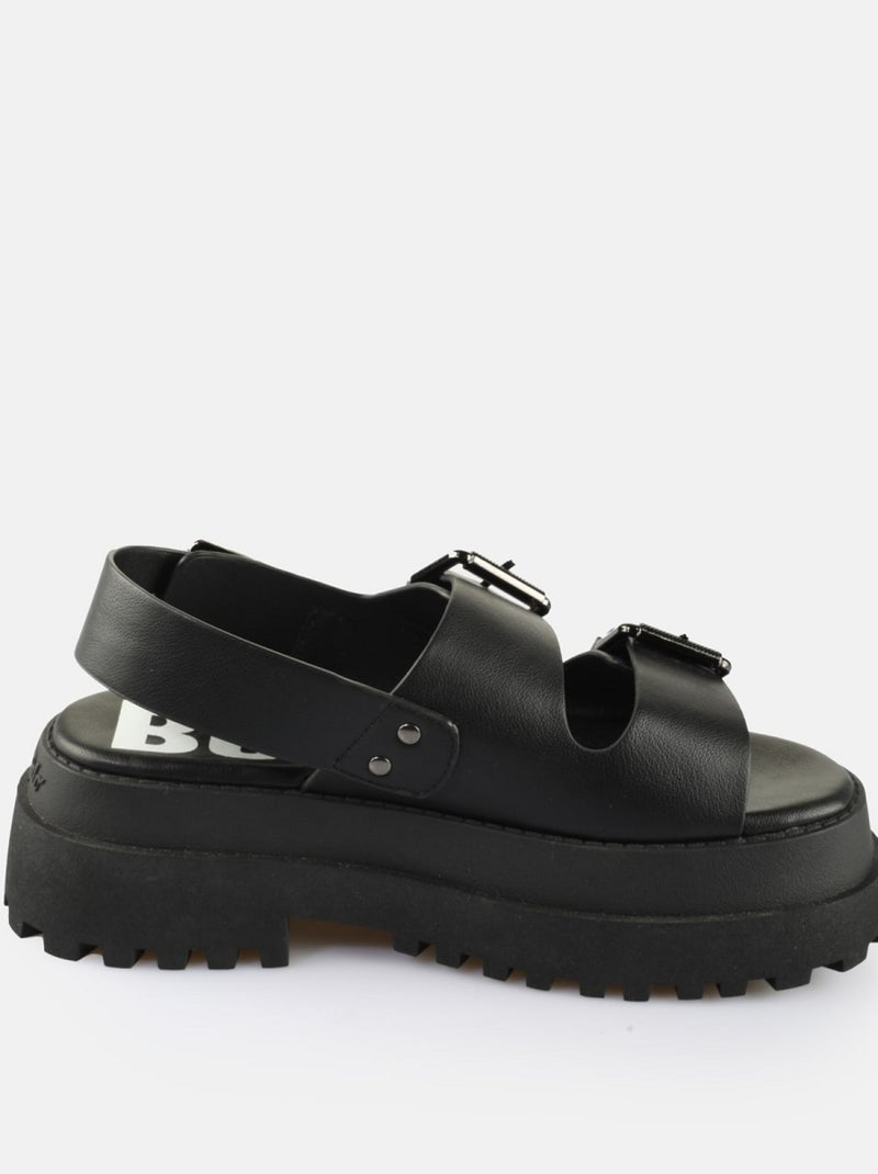 Sandales/nu Pieds Buffalo Noir Noir - Kiabi
