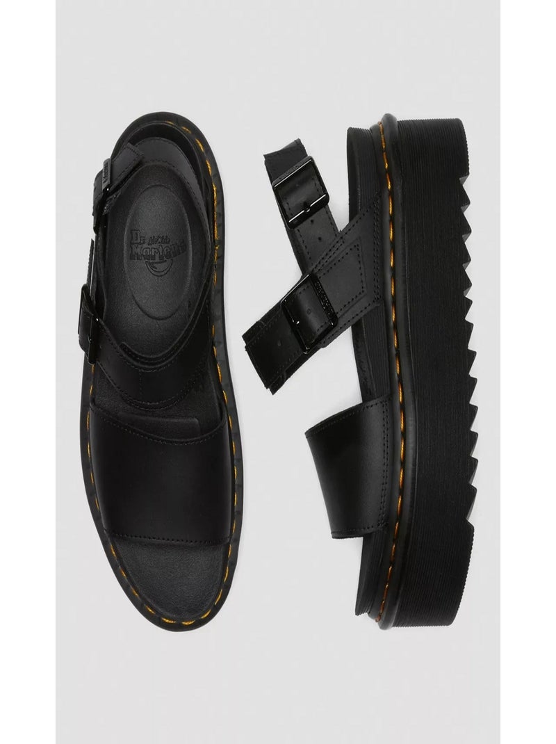 Sandales/nu Pieds Femme Dr Martens Noir - Kiabi