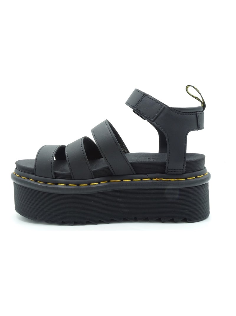 Sandales/nu Pieds Femme Dr Martens Noir - Kiabi