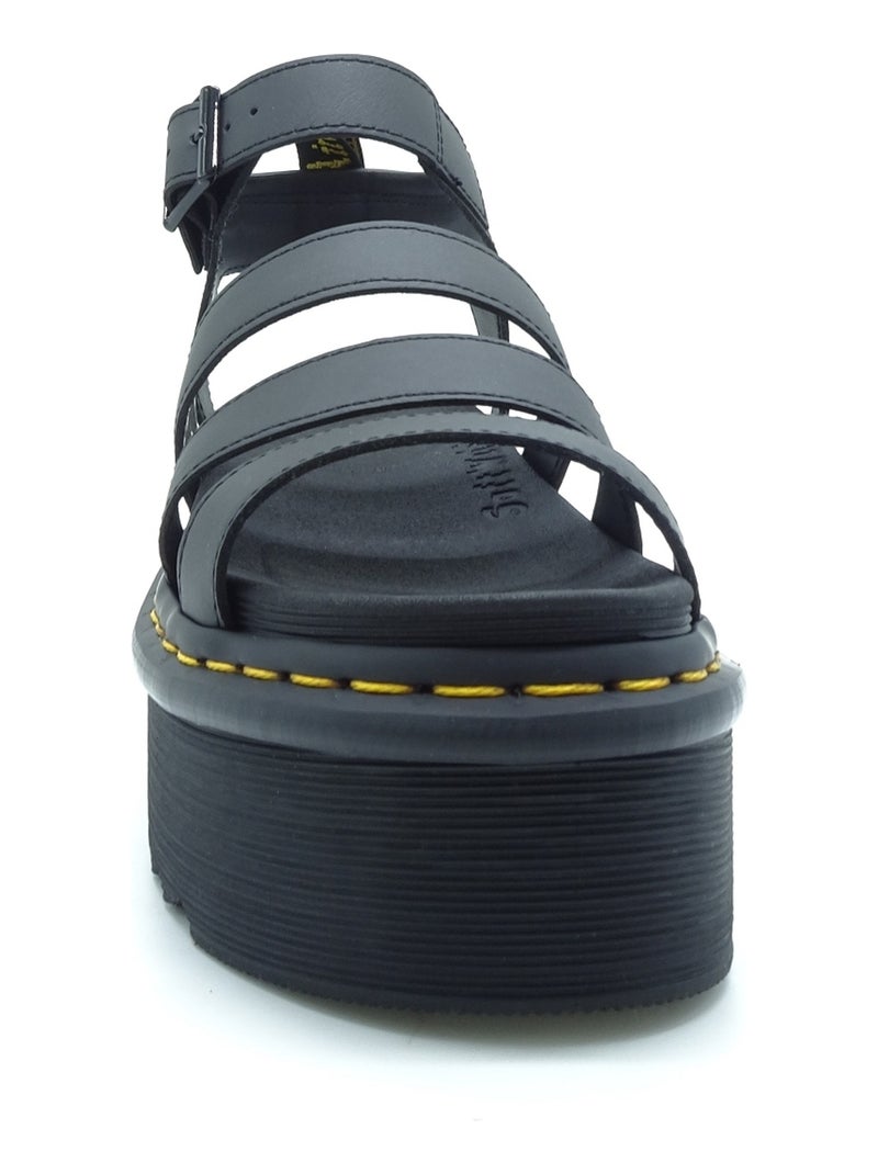 Sandales/nu Pieds Femme Dr Martens Noir - Kiabi