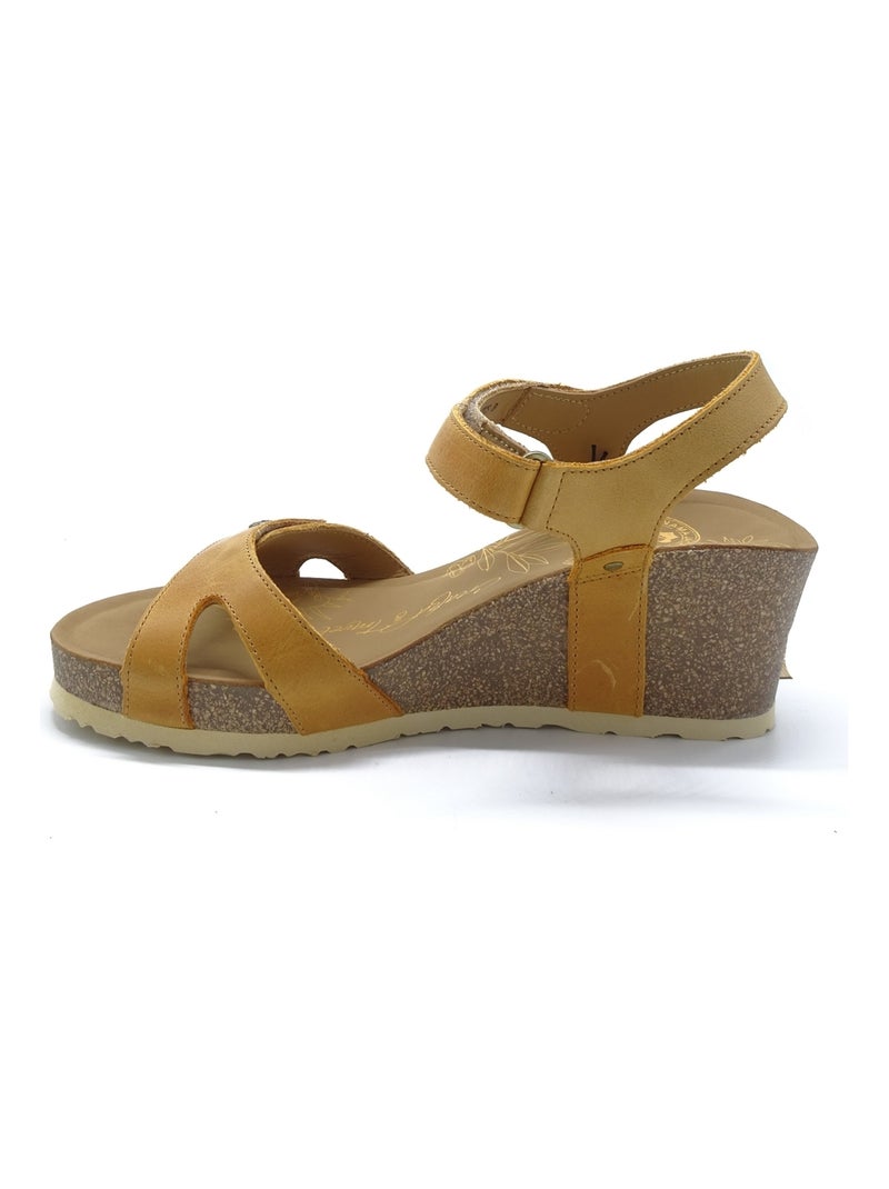 Sandales/nu Pieds Femme Panama Jack Jaune - Kiabi