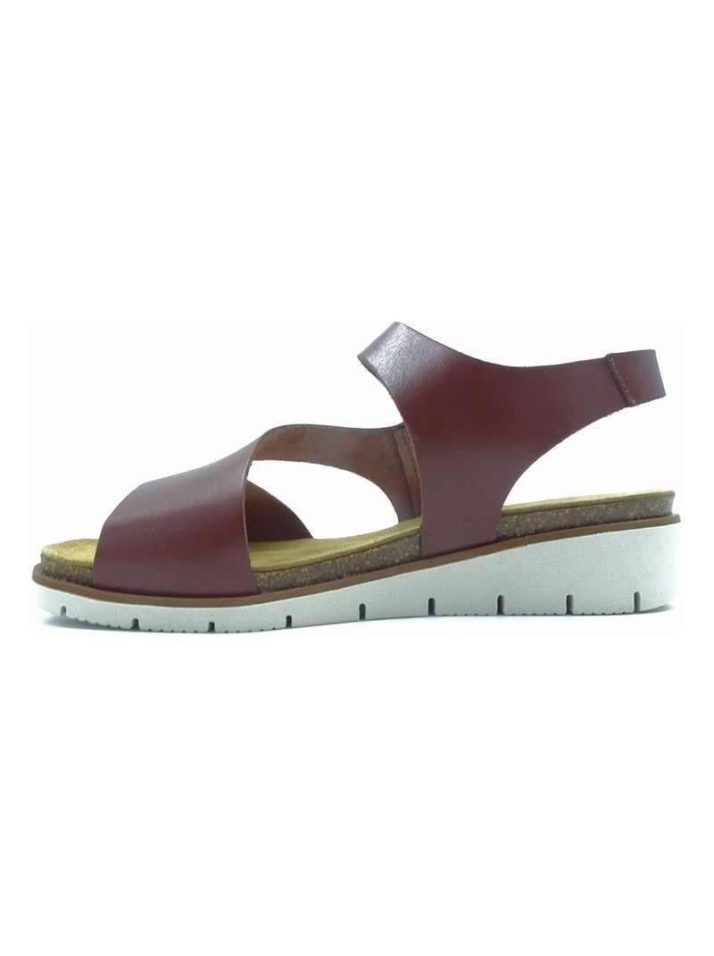 Sandales/nu Pieds Femme Plakton Marron - Kiabi