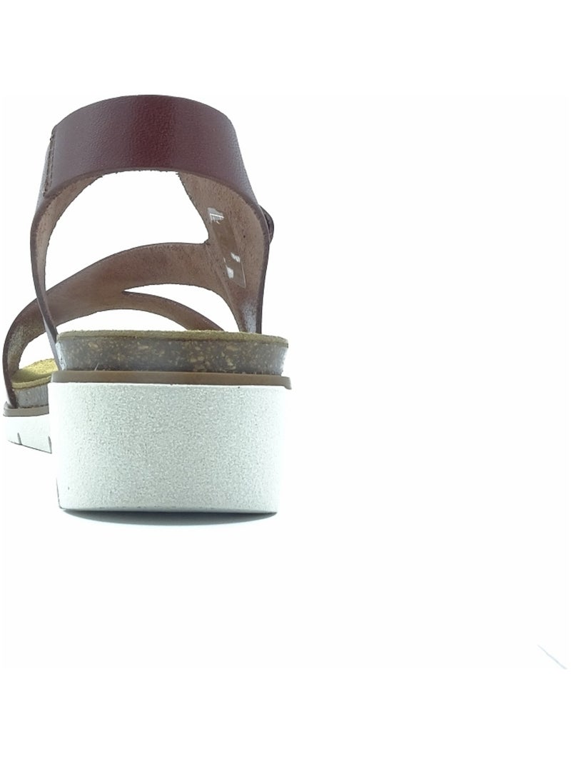 Sandales/nu Pieds Femme Plakton Marron - Kiabi