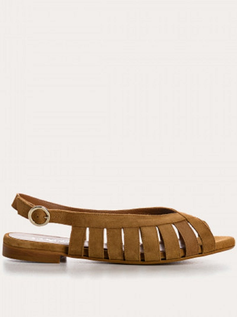 Sandales/nu Pieds Femme Reqins Marron - Kiabi