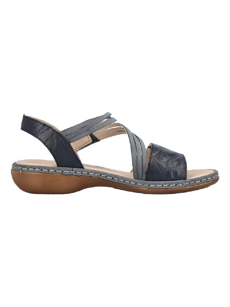 Sandales/nu Pieds Femme Rieker Gris - Kiabi