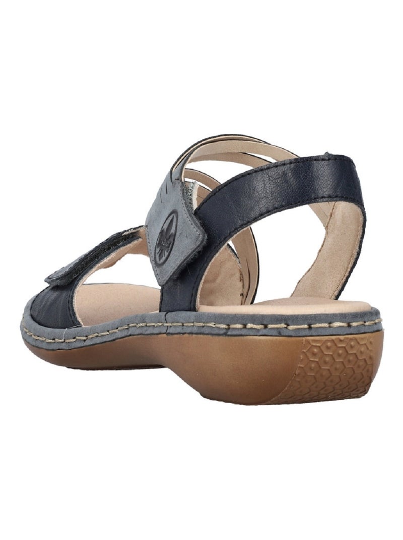 Sandales/nu Pieds Femme Rieker Gris - Kiabi