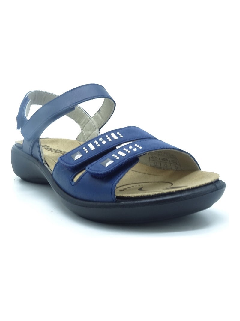 Sandales/nu Pieds Joseph Seibel Marine Bleu marine - Kiabi