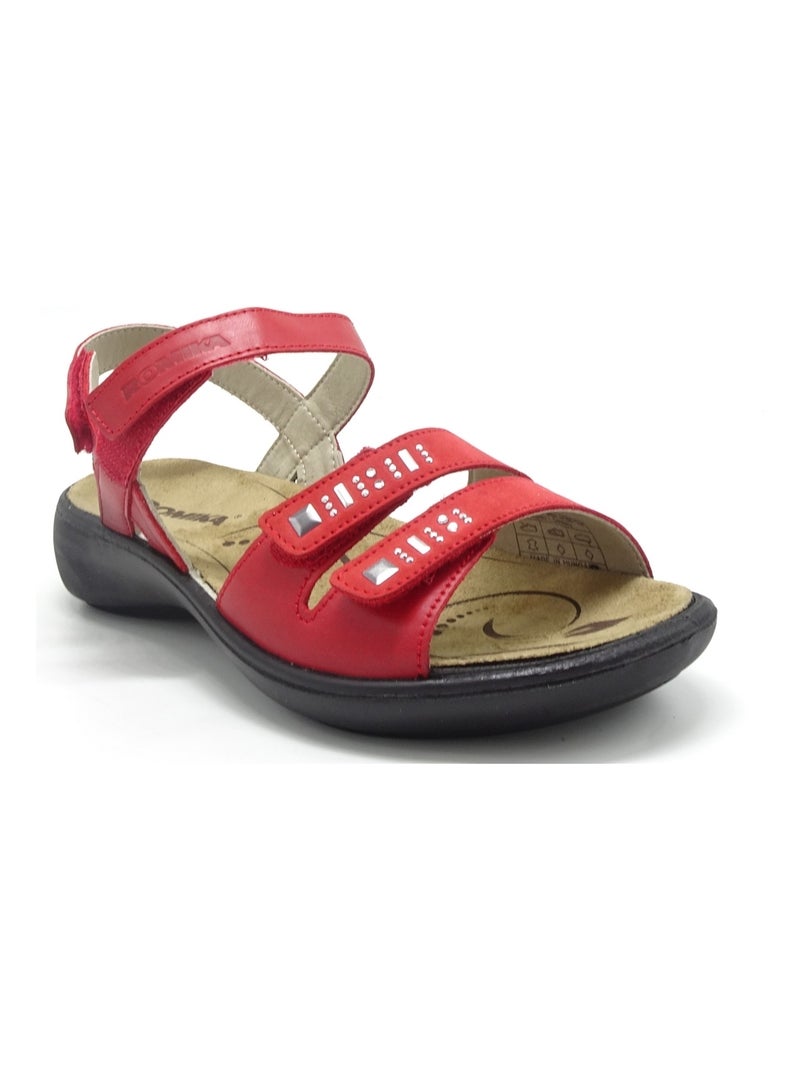 Sandales/nu Pieds Joseph Seibel Rouge Rouge - Kiabi
