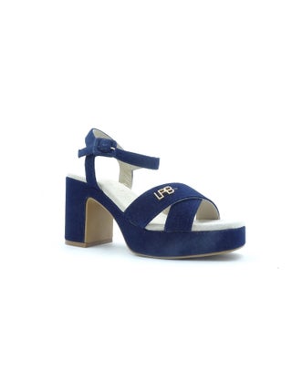 Sandales/nu Pieds Les Ptites Bombes Bleu
