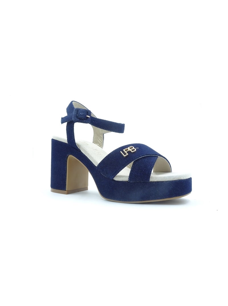 Sandales/nu Pieds Les Ptites Bombes Bleu Bleu - Kiabi
